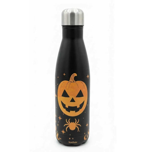 Halloween Pumpkin Stainless Steel Water Bottle Custom Printed Insulated Drink Bottle for Gifts and Events
