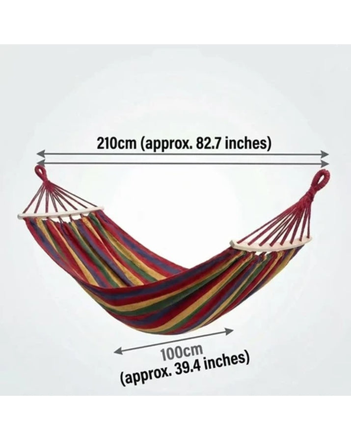 Hamac moderne en toile, pliable, portable et robuste, pour camping en extérieur SG14A