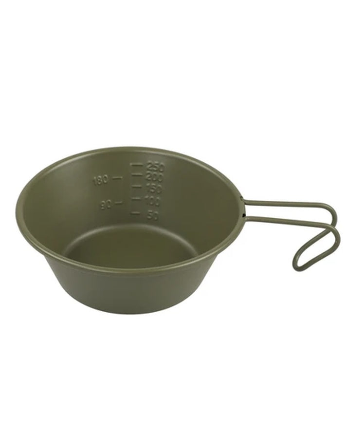 Tasse de randonnée légère en acier inoxydable 450ml, double usage comme tasse à café et bol portable, pour le camping en plein air SG7D