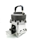Windproof portable folding steel outdoor chimney stove camping party patio fire pit SG6C