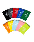 Cuaderno de espiral con cubierta de PP, varios colores disponibles, notas impermeables, diario de bolsillo SG21