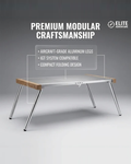 Parrilla de carbón plegable moderna de acero inoxidable 304 para acampadas y pícnics al aire libre SG6B